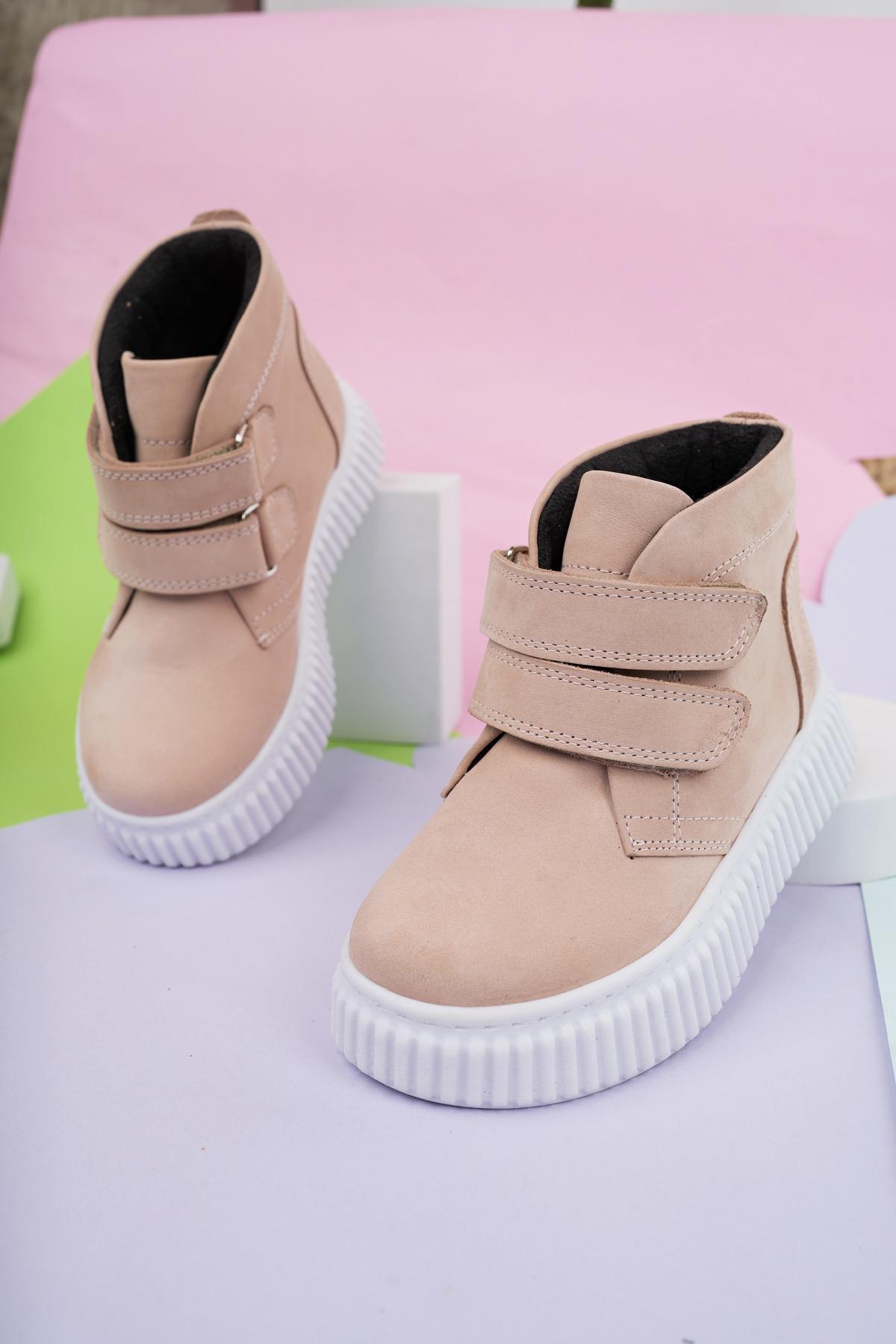 Ortobella Günlük Hakiki Deri Comfort Çocuk Bot Patik OB4040