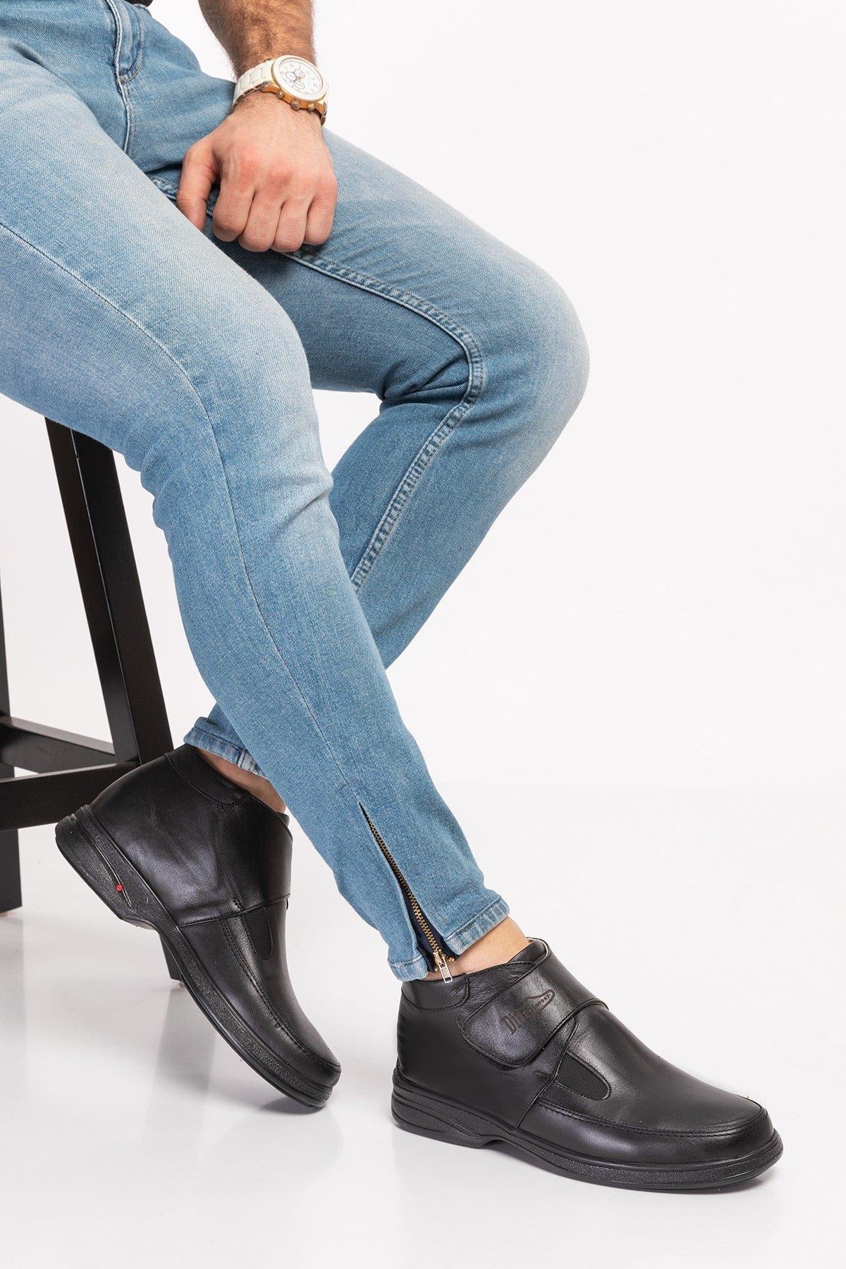 Ortobella Hakiki Deri Erkek Comfort Bot 109