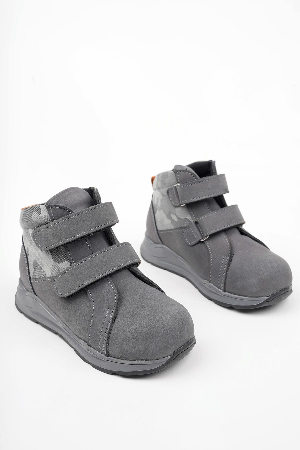 Ortobella Hakiki Deri Tam Comfort Bebek Bot 3030