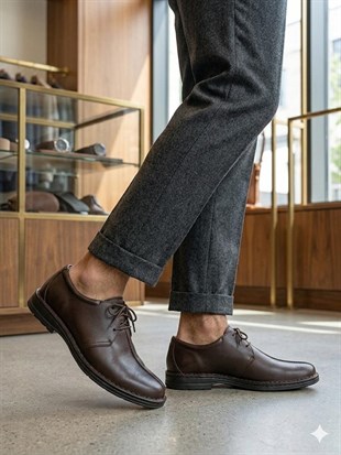 Ortobella Comfort Erkek Hakiki Deri Yumuşak Hafif Ayakkabı 9000