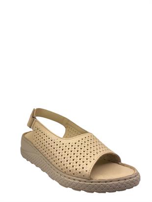 Ortobella Comfort Hakiki Deri Bayan Sandalet 501