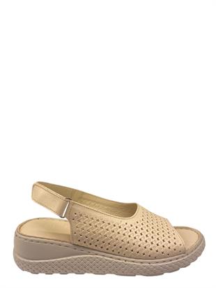 Ortobella Comfort Hakiki Deri Bayan Sandalet 501