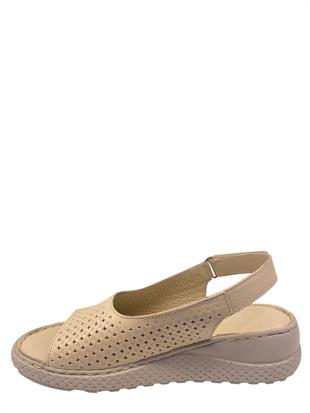 Ortobella Comfort Hakiki Deri Bayan Sandalet 501