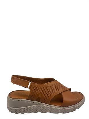 Ortobella Comfort Hakiki Deri Bayan Sandalet 536