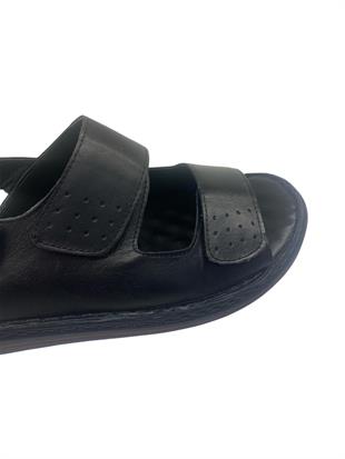 Ortobella Comfort Hakiki Deri Erkek Sandalet 1222