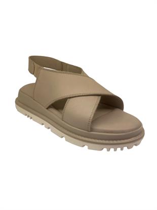 Ortobella Comfort Hakiki Deri Kadın Sandalet M8