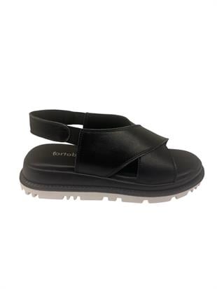 Ortobella Comfort Hakiki Deri Kadın Sandalet M8