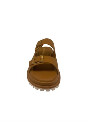 Ortobella Comfort Hakiki Deri Topuk Dikeni Terlik M9
