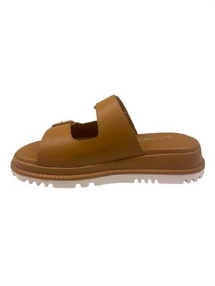Ortobella Comfort Hakiki Deri Topuk Dikeni Terlik M9