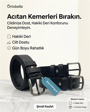 Ortobella Erkek Kemer