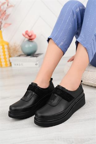 Ortobella Günlük Doğal Deri Comfort Kadın Ayakkabı OB026