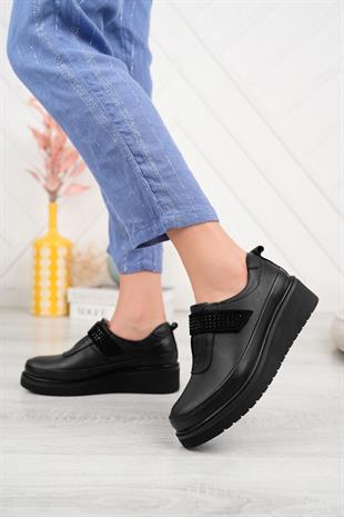 Ortobella Günlük Doğal Deri Comfort Kadın Ayakkabı OB026