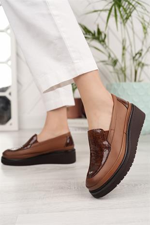 Ortobella Günlük Doğal Deri Comfort Kadın Ayakkabı  OB313