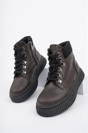 Ortobella Hakiki Deri Comfort Çocuk Bot OB5050