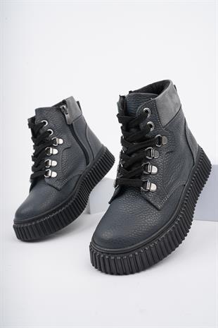 Ortobella Hakiki Deri Comfort Çocuk Bot OB5050