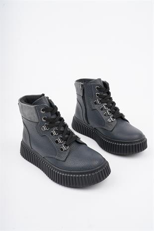 Ortobella Hakiki Deri Comfort Çocuk Bot OB5050