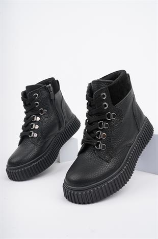 Ortobella Hakiki Deri Comfort Çocuk Bot OB5050