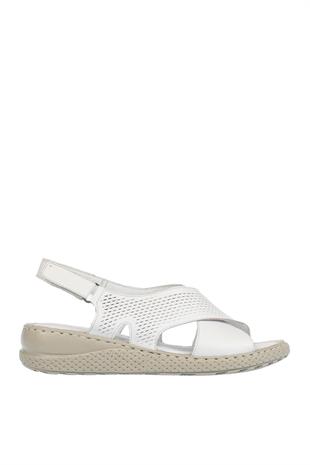 Ortobella Comfort Hakiki Deri Bayan Sandalet 536