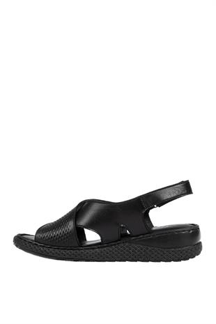 Ortobella Comfort Hakiki Deri Bayan Sandalet 536