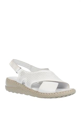 Ortobella Comfort Hakiki Deri Bayan Sandalet 536