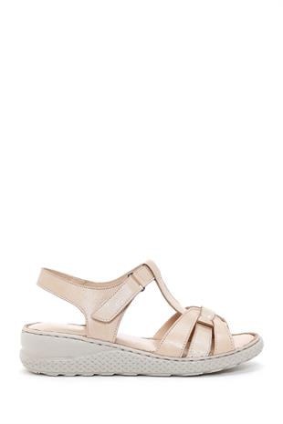 Ortobella Comfort Hakiki Deri Bayan Sandalet 537