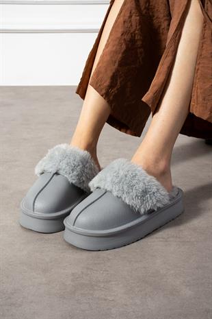 Ortobella Zenne Terlik Peluş Miflonlu 4211