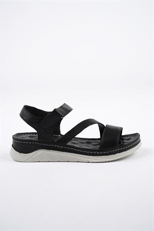 Comfort Hakiki Deri Kadın Sandalet Ortobella ORB6102