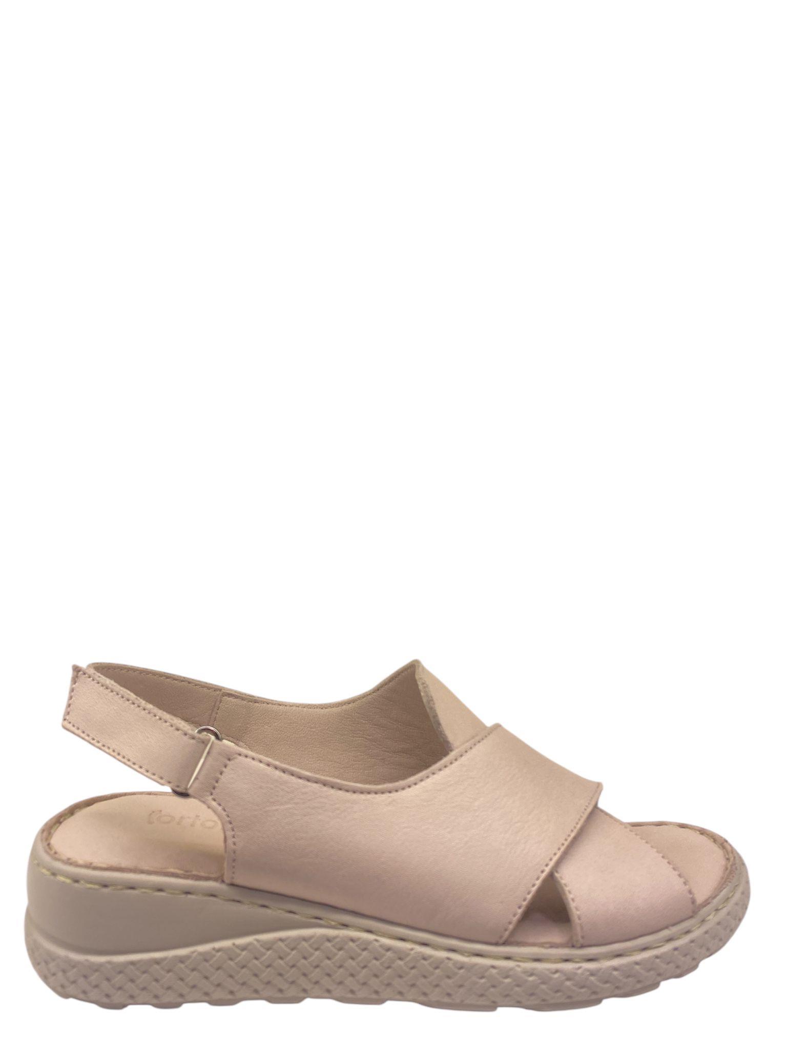 Ortobella Comfort Hakiki Deri Bayan Sandalet 525