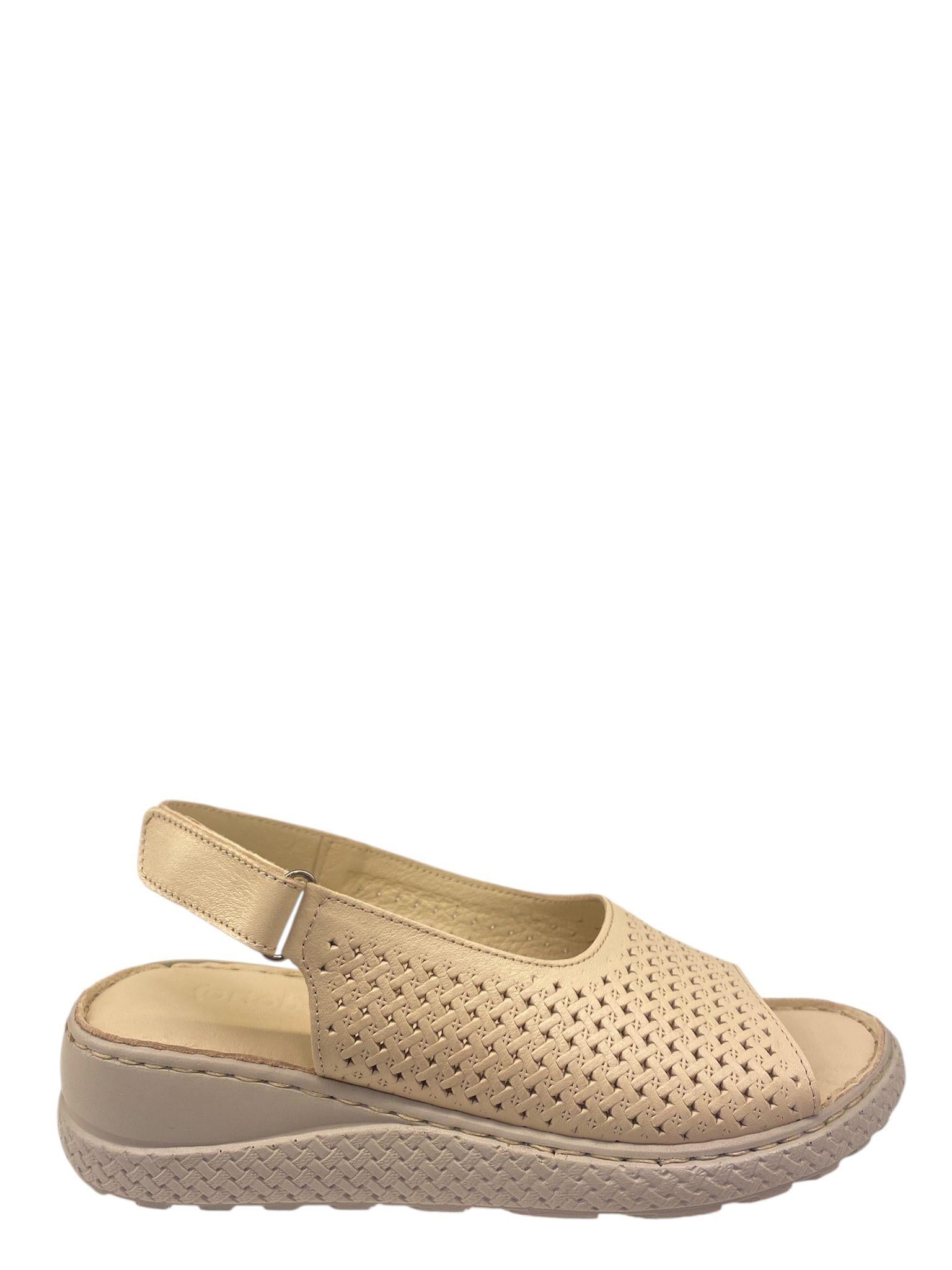 Ortobella Comfort Hakiki Deri Bayan Sandalet 501