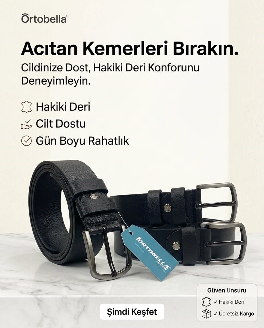 Ortobella Erkek Kemer