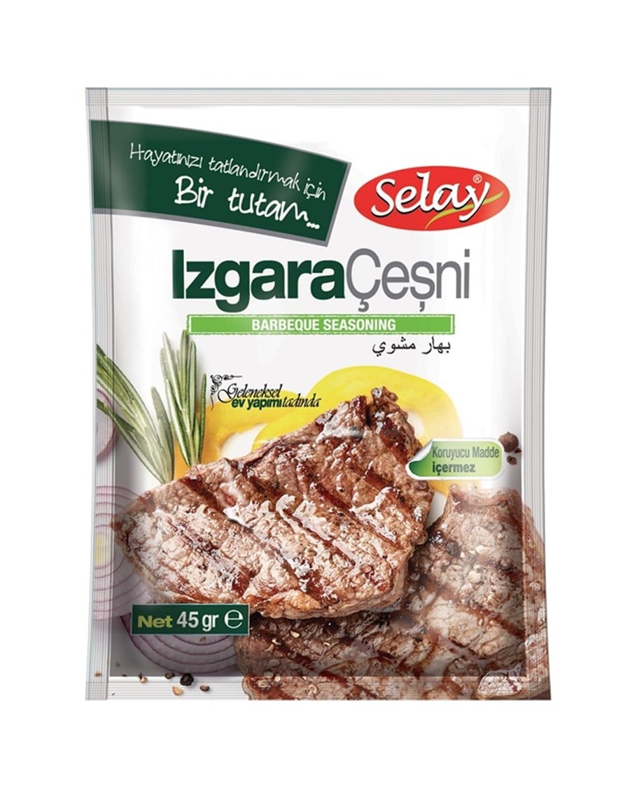 Selay Izgara Çeşni ( 45gr*20 Ad )