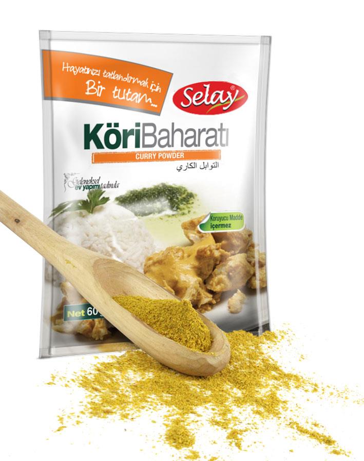 Selay Köri Baharatı ( 60gr*20 Ad )