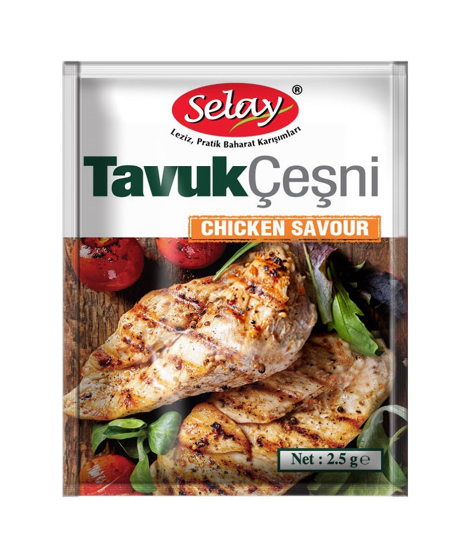 Selay Tavuk Çeşni (2,5 gr/3 kg paket)