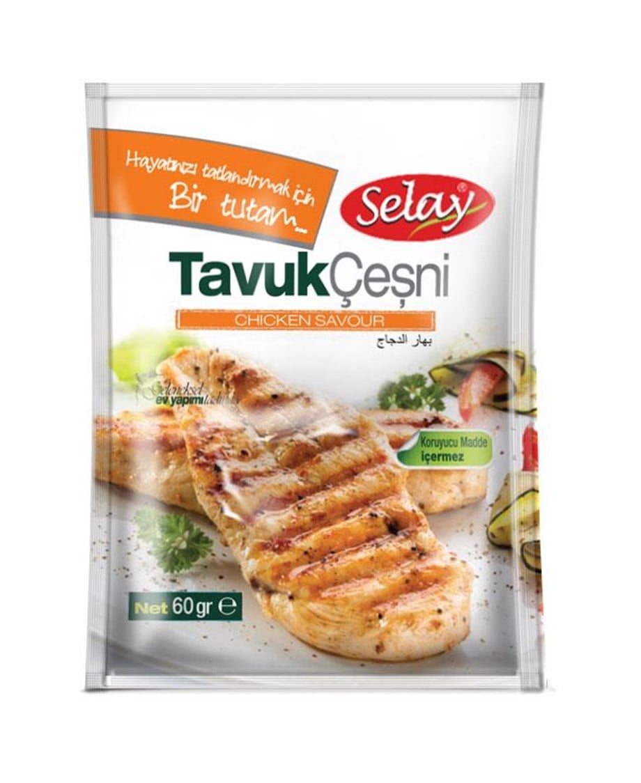 Selay Tavuk Çeşni (60 Gr*20 Ad)