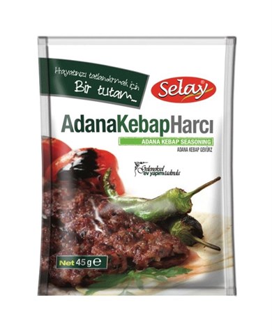 Selay Acılı Kebap Harcı ( 45gr*20 Ad )