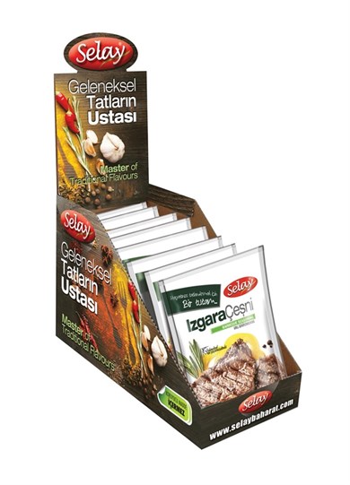 Selay Izgara Çeşni ( 45gr*20 Ad )