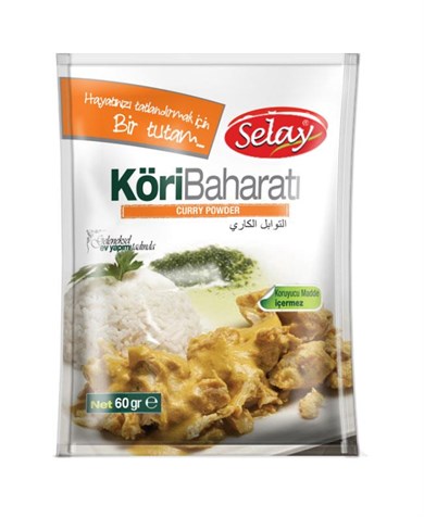Selay Köri Baharatı ( 60gr*20 Ad )