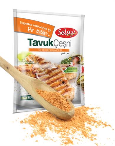 Selay Tavuk Çeşni (60 Gr*20 Ad)