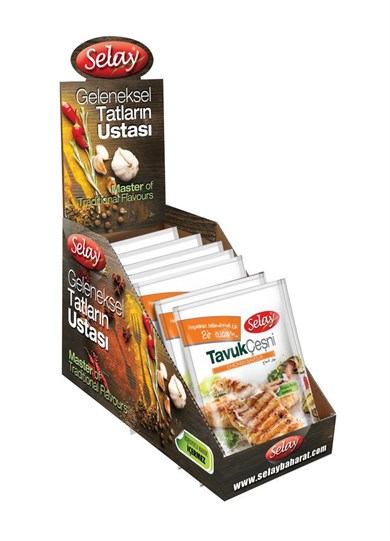 Selay Tavuk Çeşni (60 Gr*20 Ad)