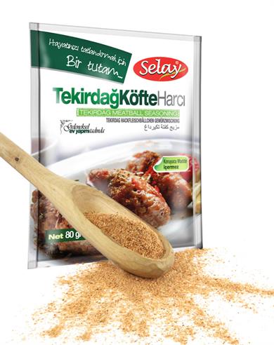 Selay Tekirdağ Köfte Harcı ( 80gr*20 Ad )