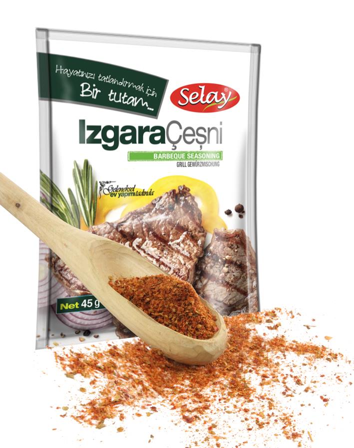 Selay Izgara Çeşni ( 45gr*20 Ad )