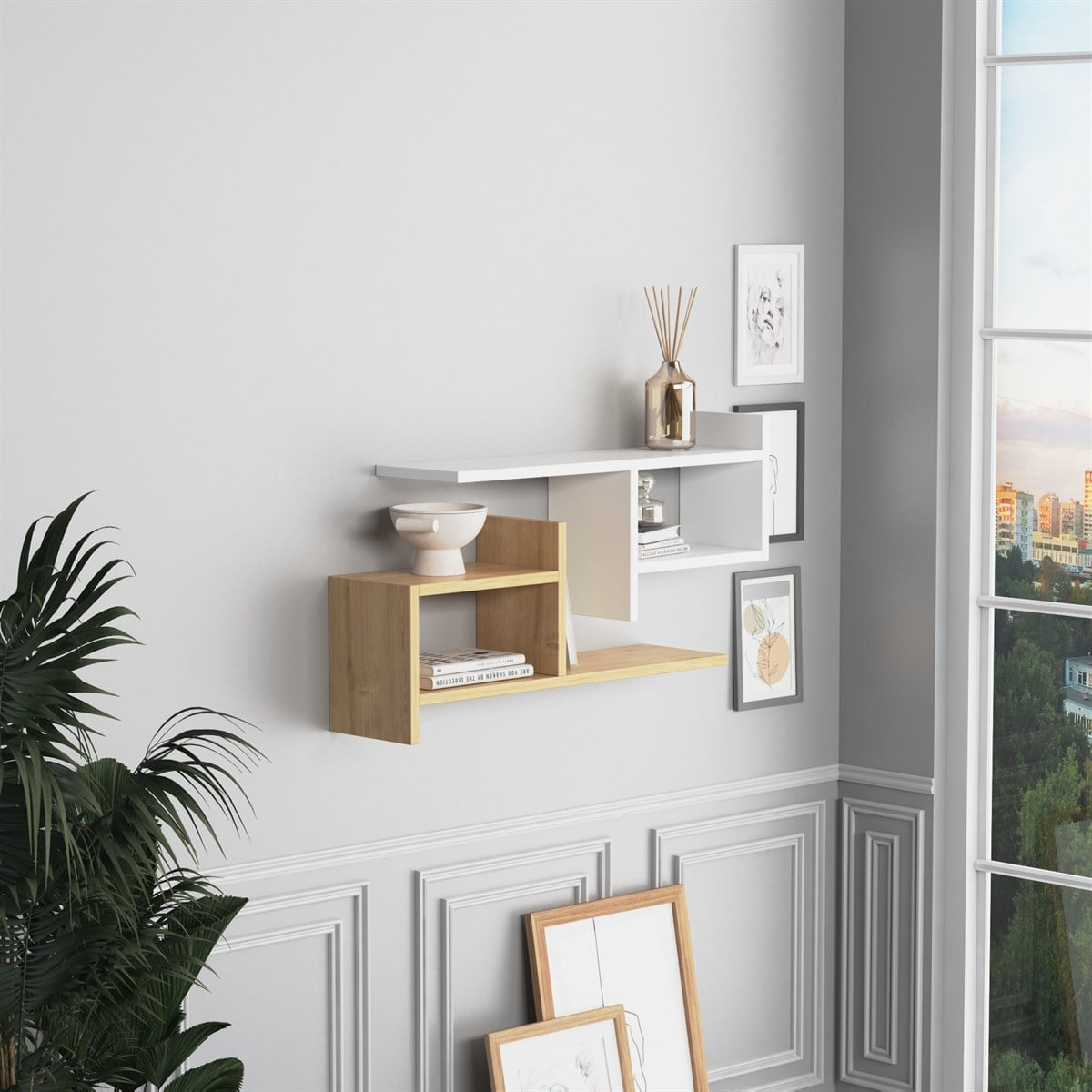 Lagomood HİSAR Plus Duvar Rafı