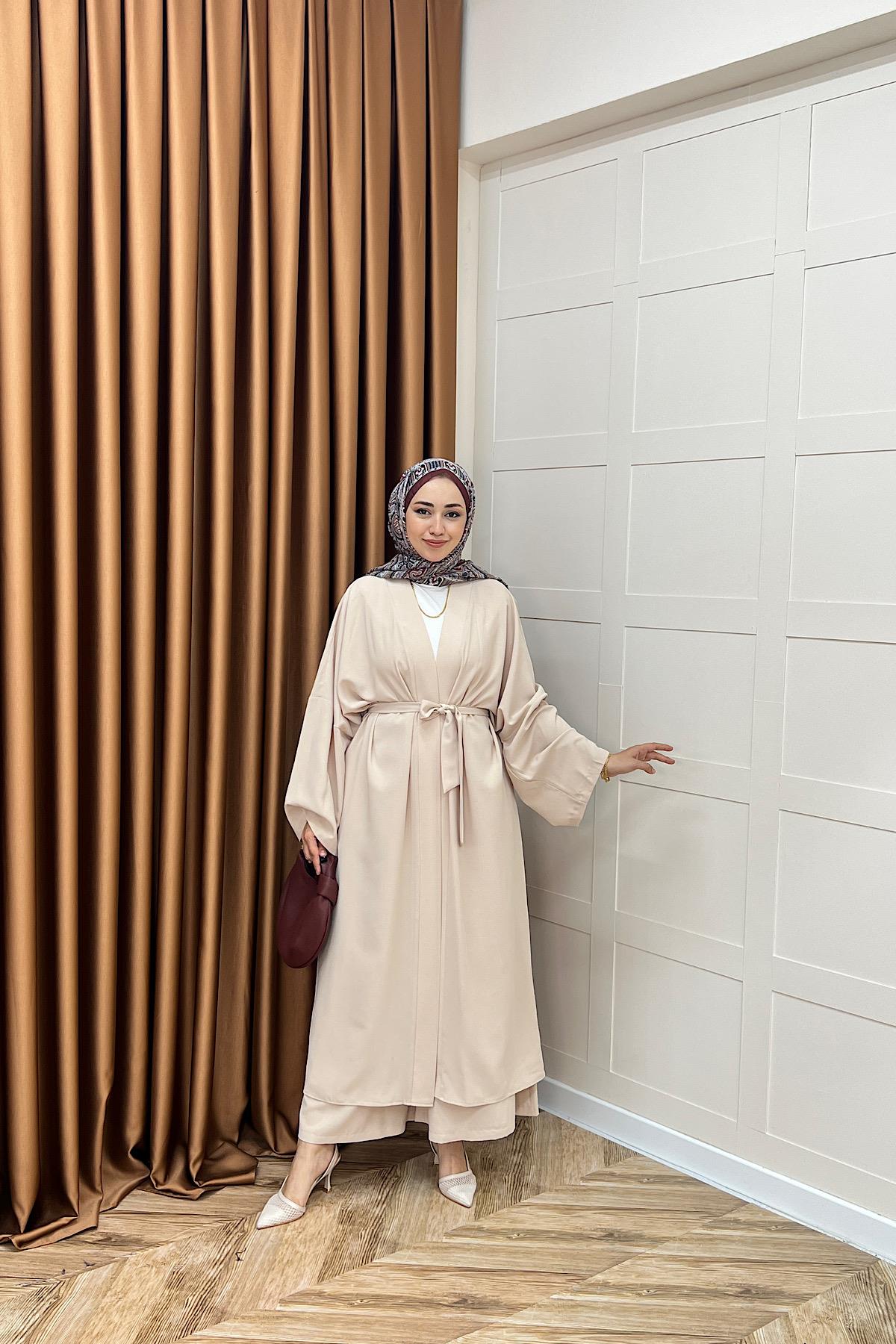 Mina İkili Kimono Takım Taş