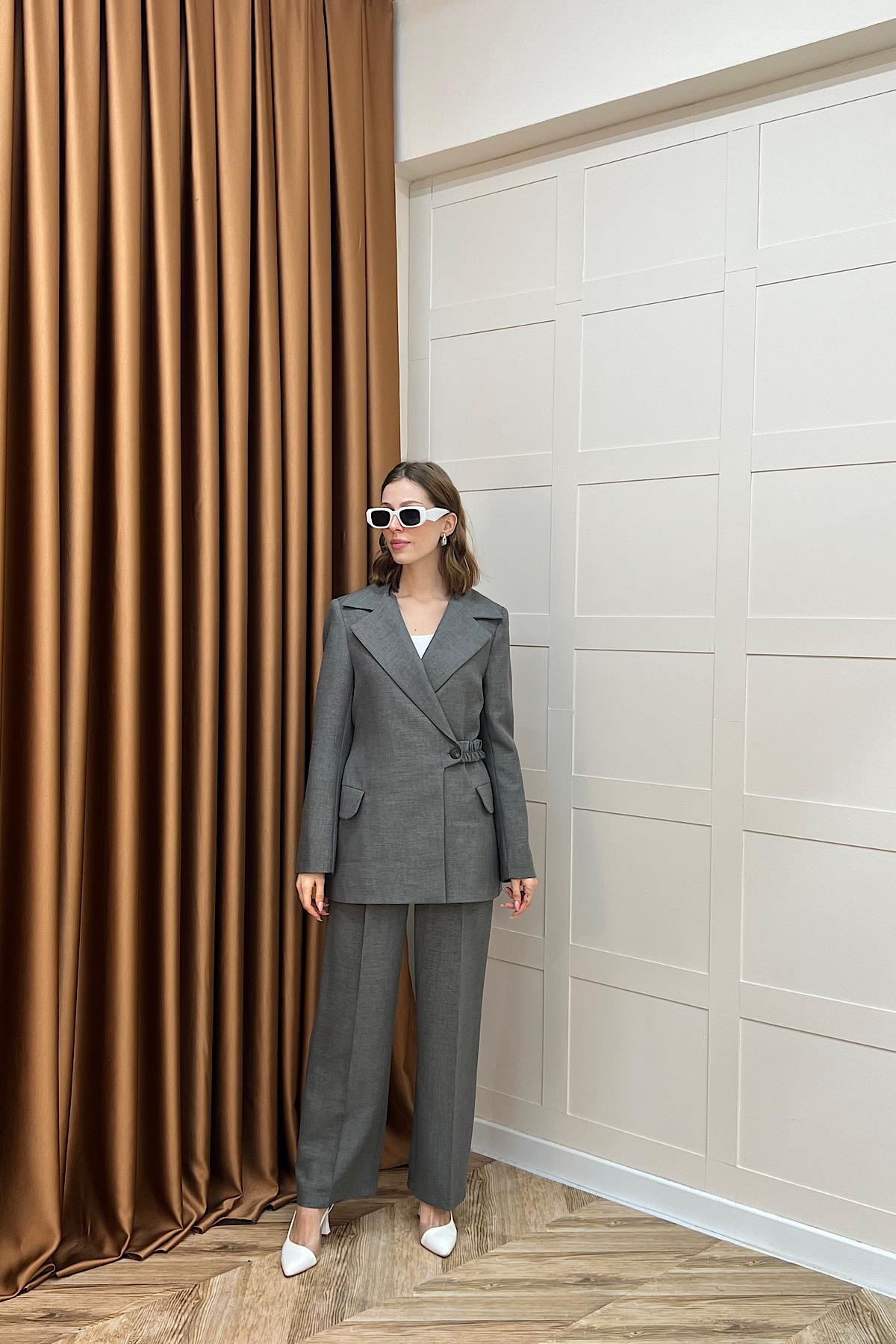 Yıldız İkili Ceket Takım Antrasit