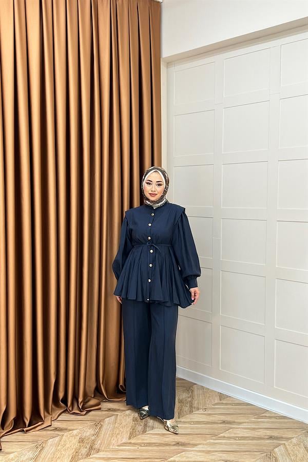 Leo İkili Takım Lacivert