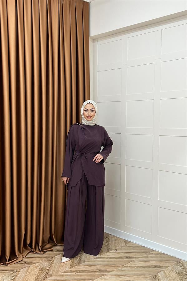 Pare Toka Detay Takım Mürdüm