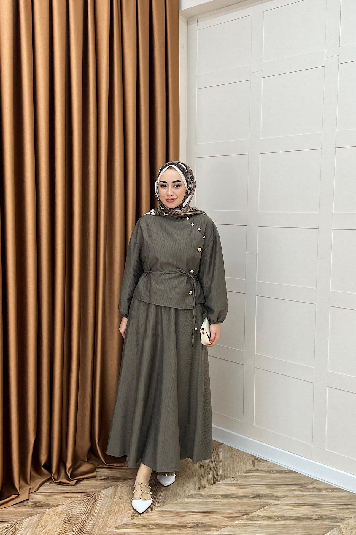 Duru Etekli Takım Haki