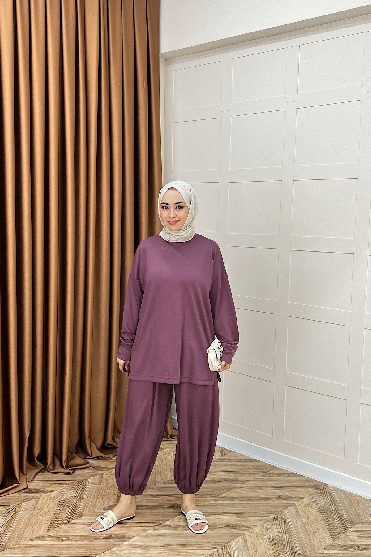 Ela İkili Takım Mürdüm
