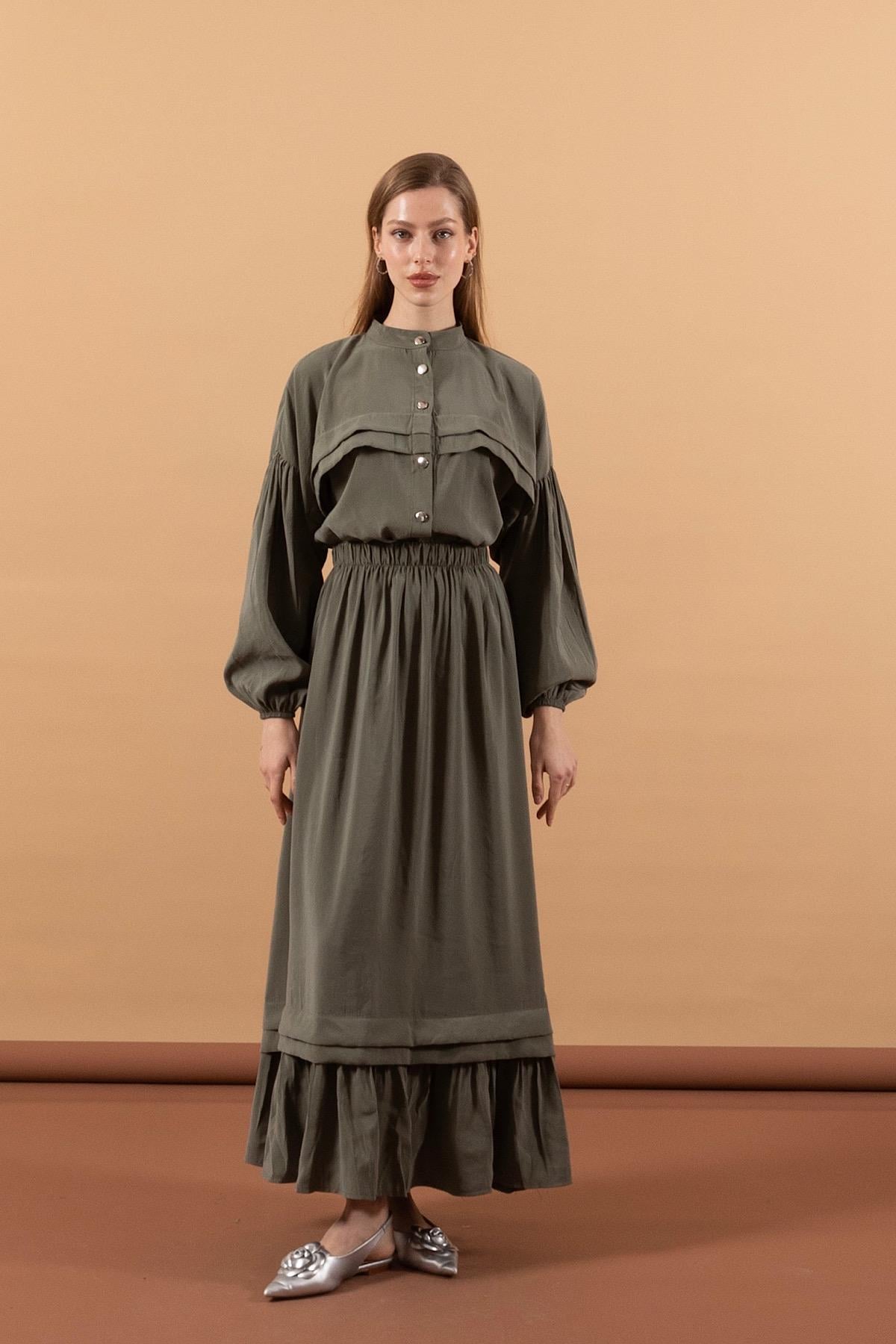 Luna Etekli Takım Haki