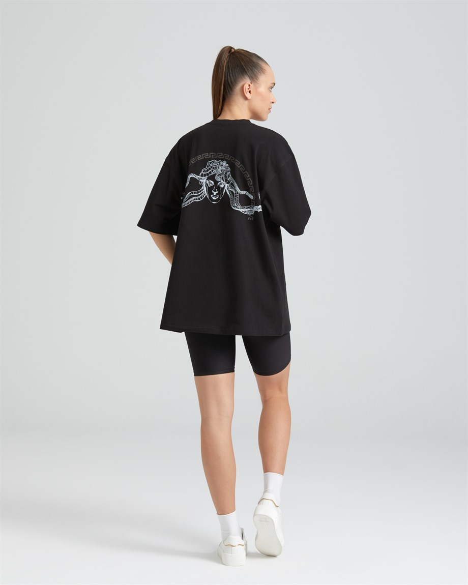 Elevate Oversized T-Shirt (Siyah)